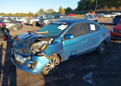 2018 Mitsubishi Mirage G4 Es из США, поврежденный, VIN ML32F3FJ2JHF03577